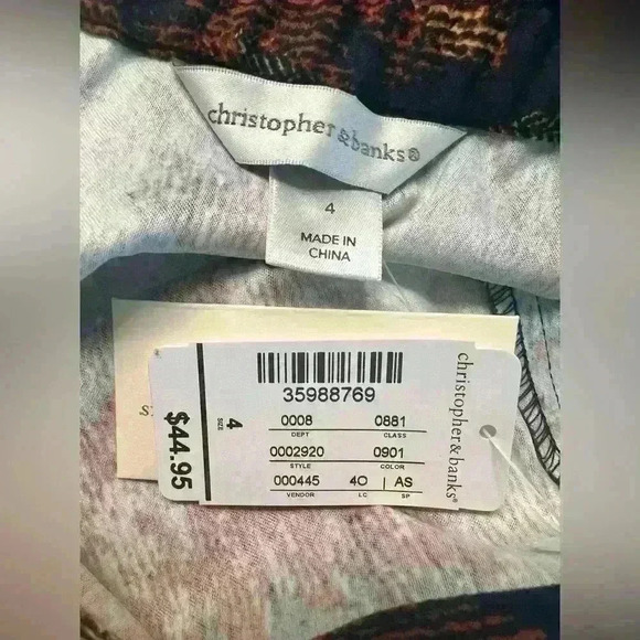 Christopher & Banks Maxi Skirt new with tags - Picture 3 of 5